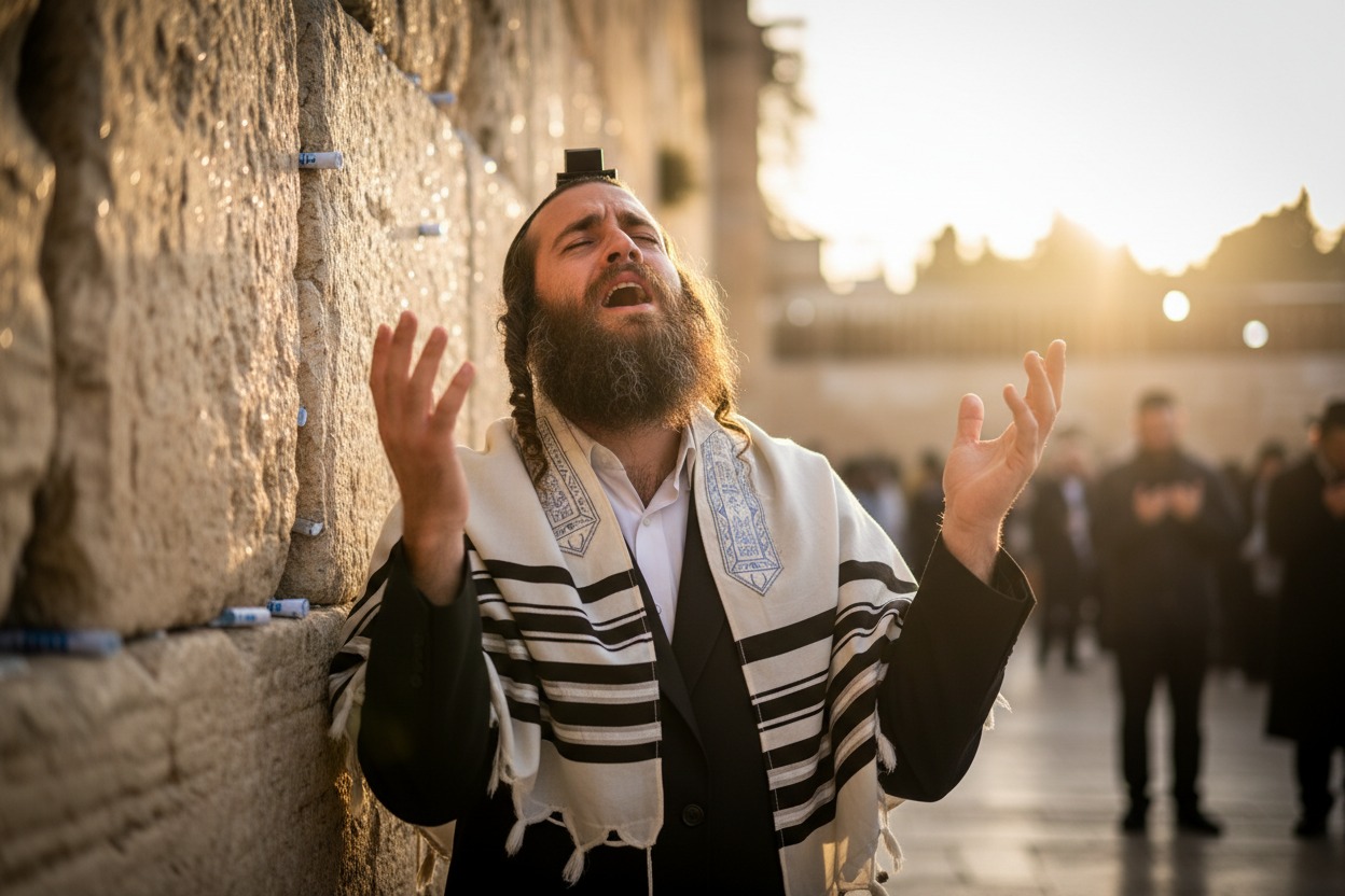 weeping before God